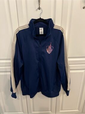 Disney Navy Jacket with Gold Castle Crest